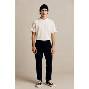 EUC Men’s I Love Ugly Slim Kobe Corduroy Pants – M Navy – Minimalist Streetwear